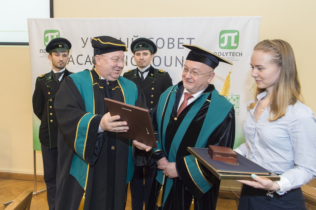President of TH Wildau Lazslo UNGVARI became a Honorary Doctor of SPbPU
