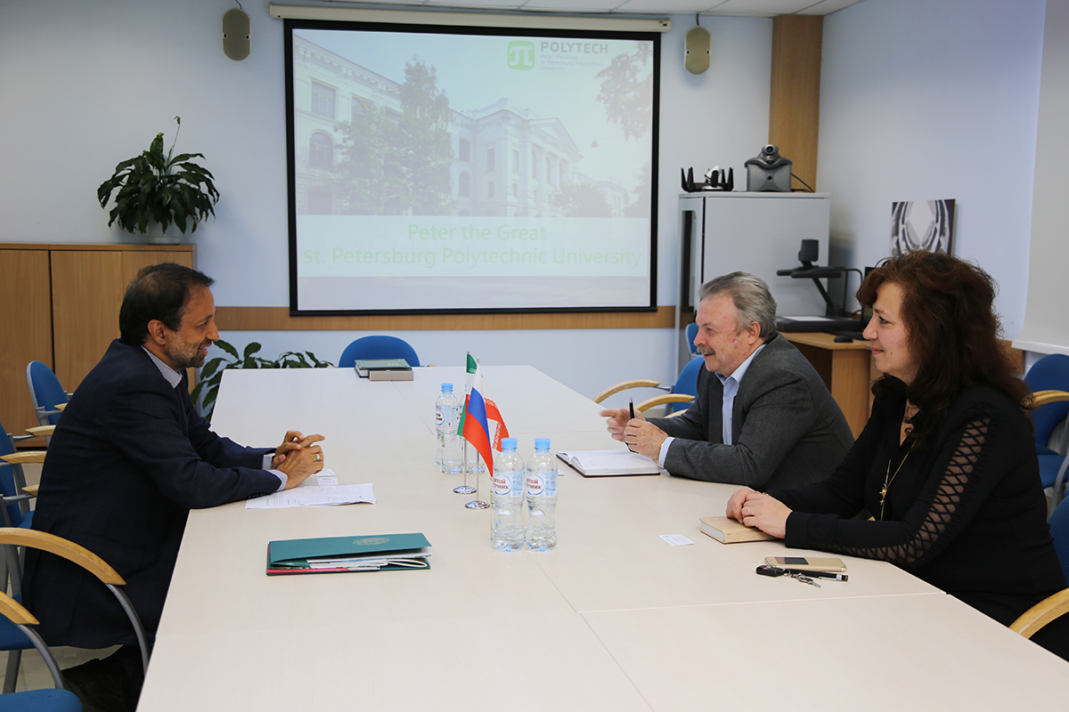 Cooperation between SPbPU and Sharif University of Technology