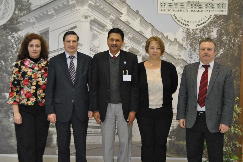 The Dean for International Relations at the Indian Institute of Technology Bombay visits SPbPU 