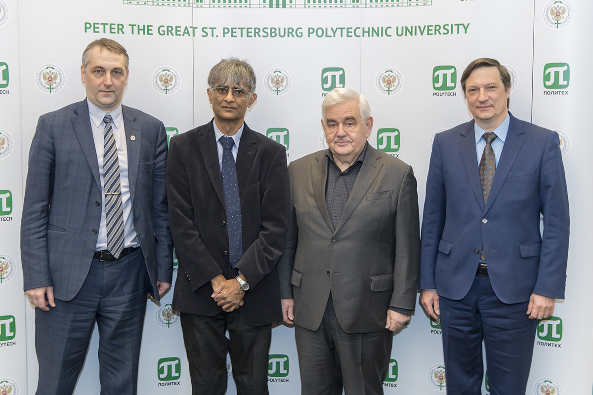 Professor of Cambridge University Sir Harshad Bhadeshia Delivered a Lecture at Polytechnic University   