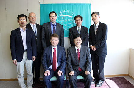 Delegates of St. Petersburg Polytechnic University Visit the University of Aizu