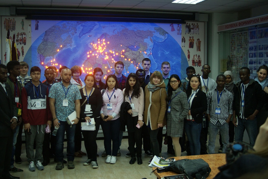 SPbPU Delegation Take Part in the All-Russian Congress of the Association of International Students 