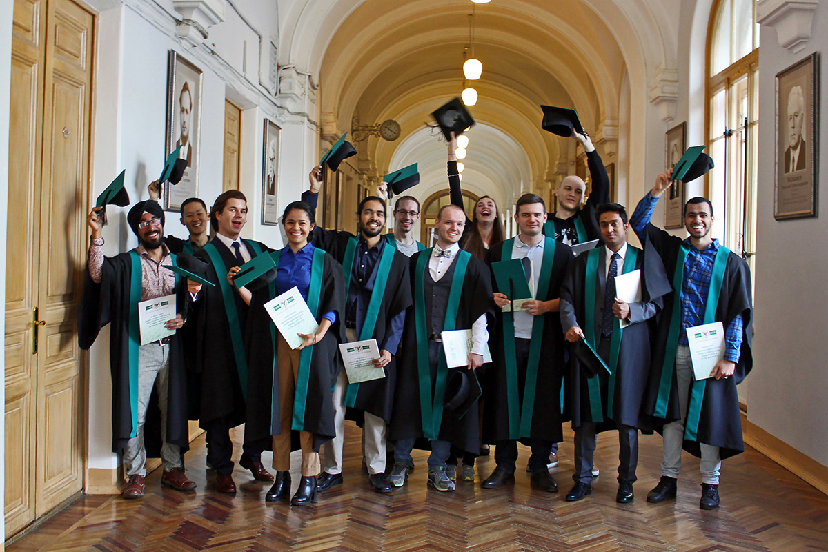 This week, Master’s degree holders of the “Intelligent systems” International Program were taking congratulations 