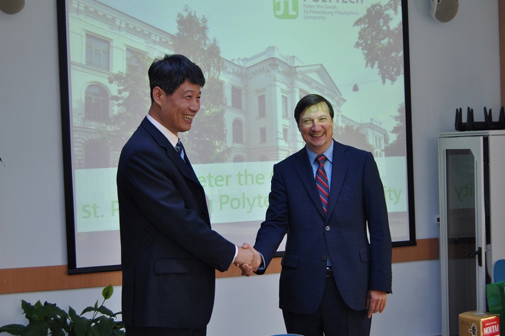 New steps in cooperation between Jiangsu Normal University and SPbPU