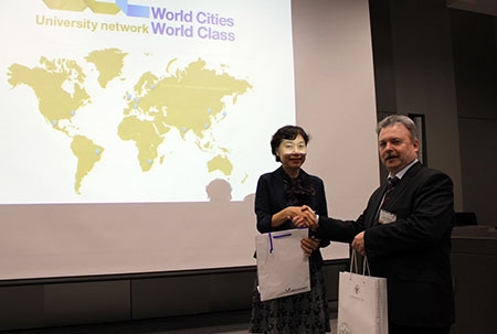 SPbPU presented the concept of the IT Development Club at the seminar in Japan