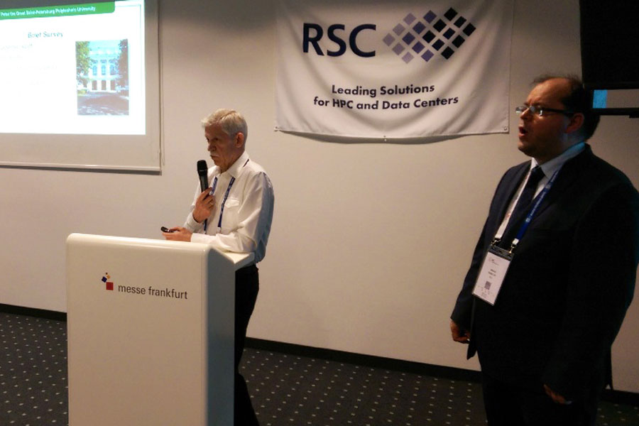 Supercomputer Center Polytechnic Successfully Presented at International Conference ISC'15