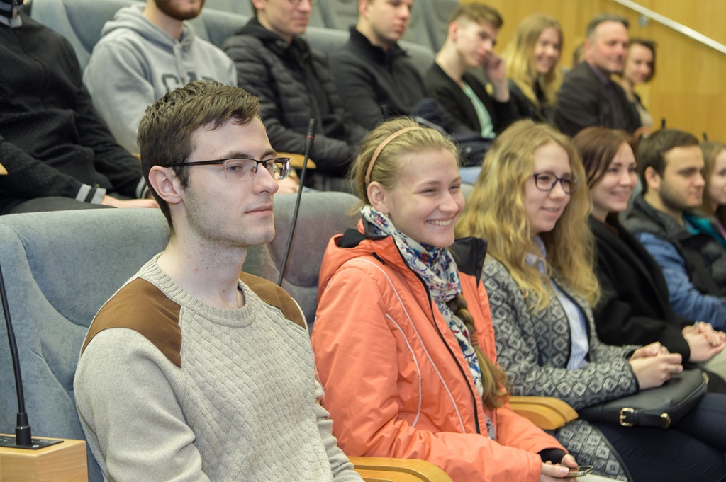 President of Stuttgart University saw the true value SPbPU projects and gave a lecture for Polytech students