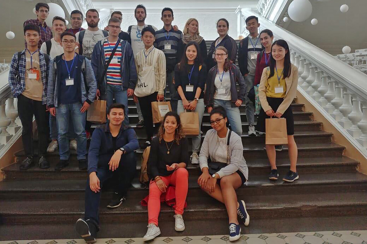 Students from various countries came to SPbPU to study business and entrepreneurship 