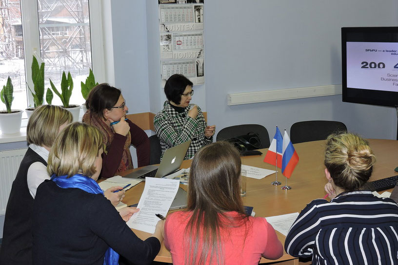 SPbPU Hosted Negotiations on Cooperation with the Head of the International Office of INSEEC Business School