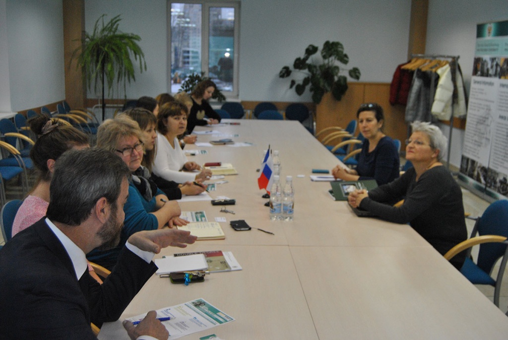 Meeting with Renault Foundation Representatives at SPbPUа