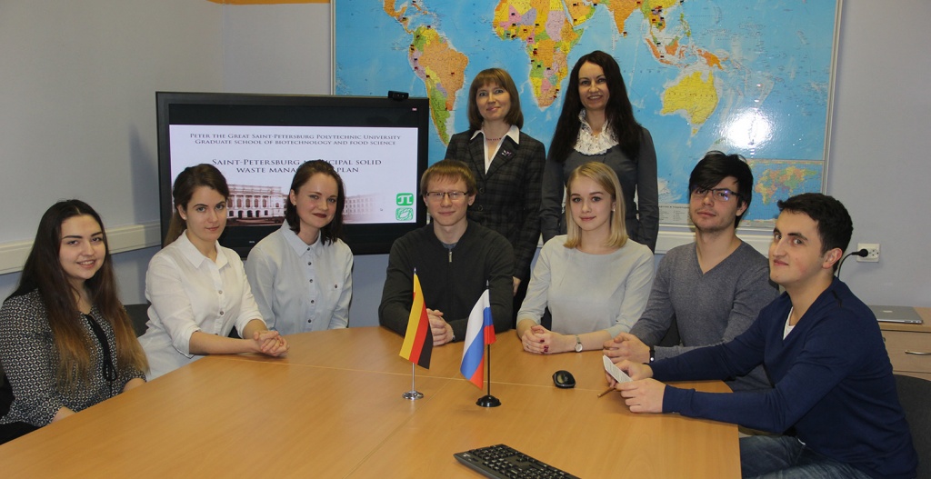 Hamburg values: SPbPU students contributed a lot to an international ecology project