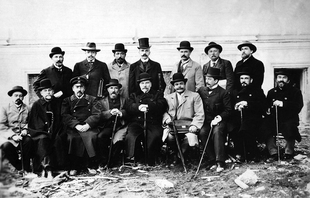 special Building Committee in charge of constructing buildings of Saint-Petersburg Polytechnic Institute. 1902