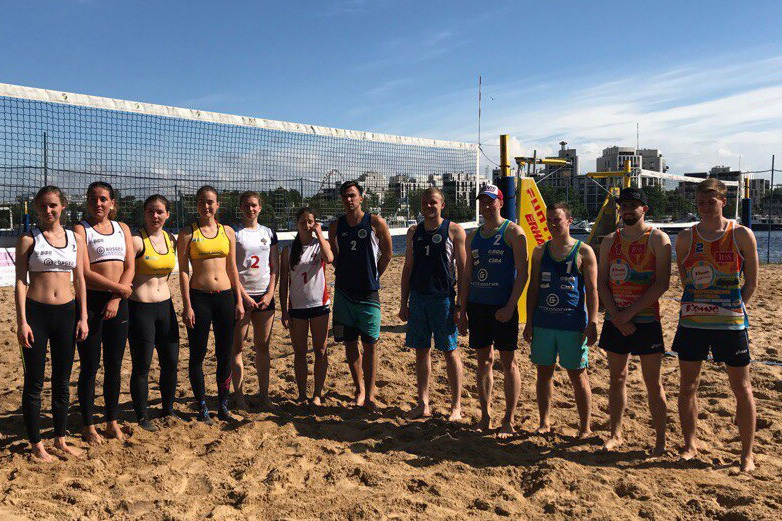 Polytech Team Wins St. Petersburg Universities Beach Volleyball Tournament 