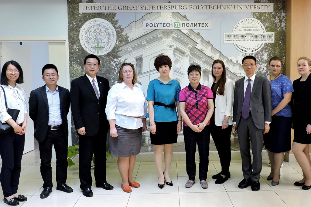 Delegation from Zhejiang University Visited SPbPU