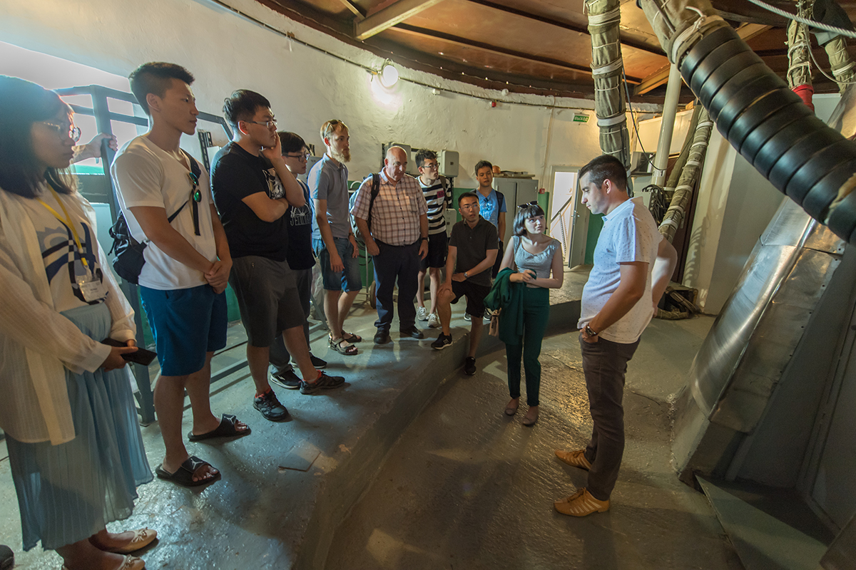 Students of International Polytechnic Summer School were impressed with the excursion to the radio astronomy observatory 