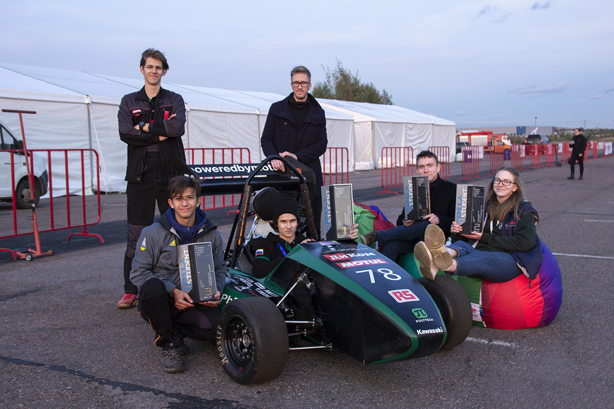 The Polytechnic won prizes in three nominations of Formula Student 