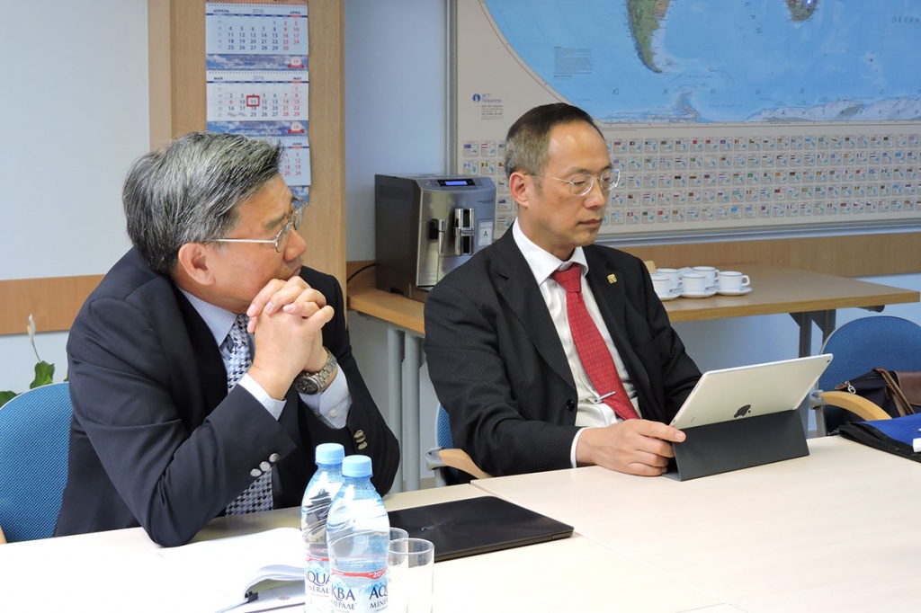 Delegation of Hong Kong Polytechnic University at SPbPU. The Schedule of the Visit