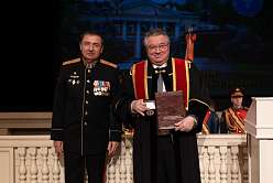 Andrei Rudskoi became an Honorary Doctor of the Military Medical Academy