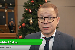 Interview with rector of Lappeenranta University of Technology Juha-Matti Saksa  