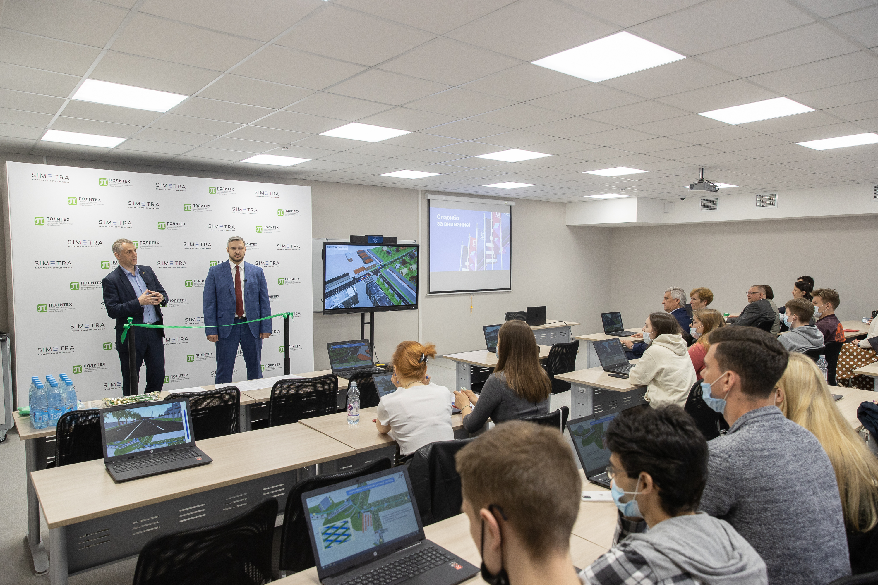 SIMETRA and Polytechnic University have opened a joint scientific Laboratory of Intelligent Transport Systems