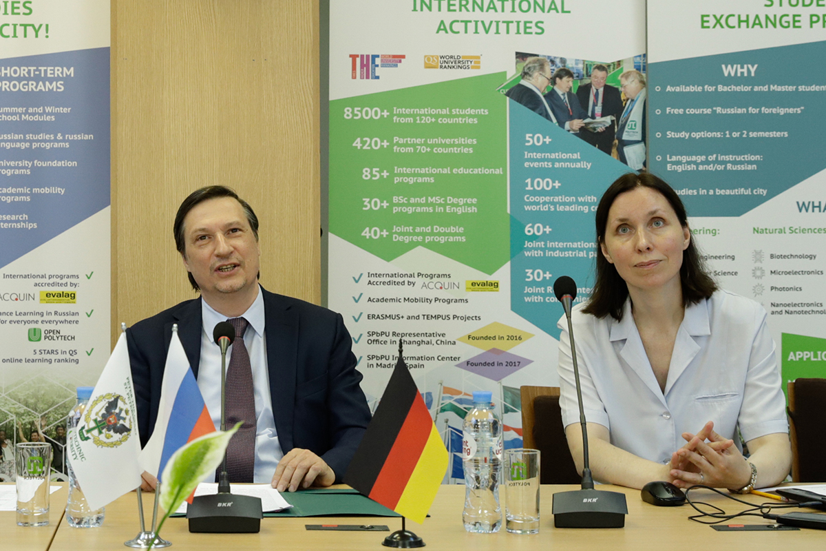 Dmitry Arseniev, Vice-Rector for International Affairs of SPbPU opened the international conference