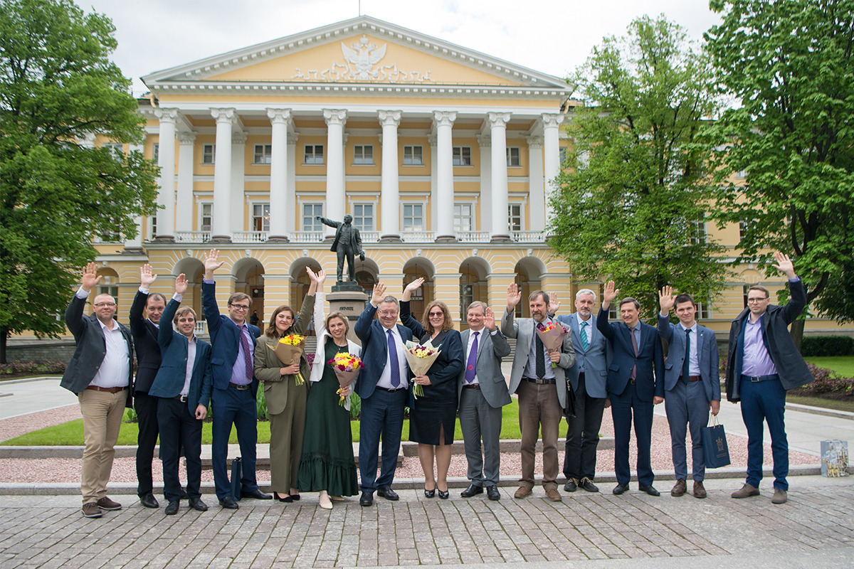 Polytechnics received awards from the Government of St. Petersburg 