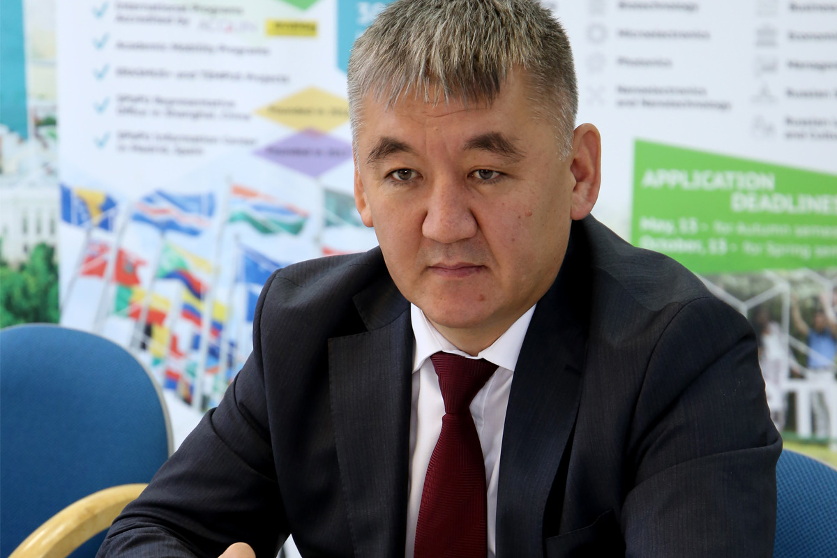Rector of Osh State University Professor Kudaiberdi KOZHOBEKOV visited SPbPU Rector of Osh State University Professor Kudaiberdi KOZHOBEKOV visited SPbPU