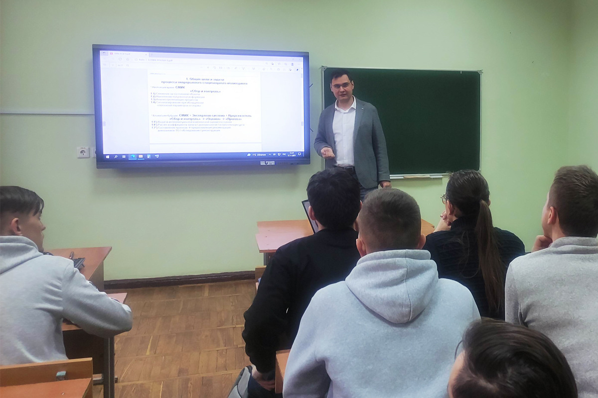 Representatives of SPbPU delivered lectures to the BRU students 