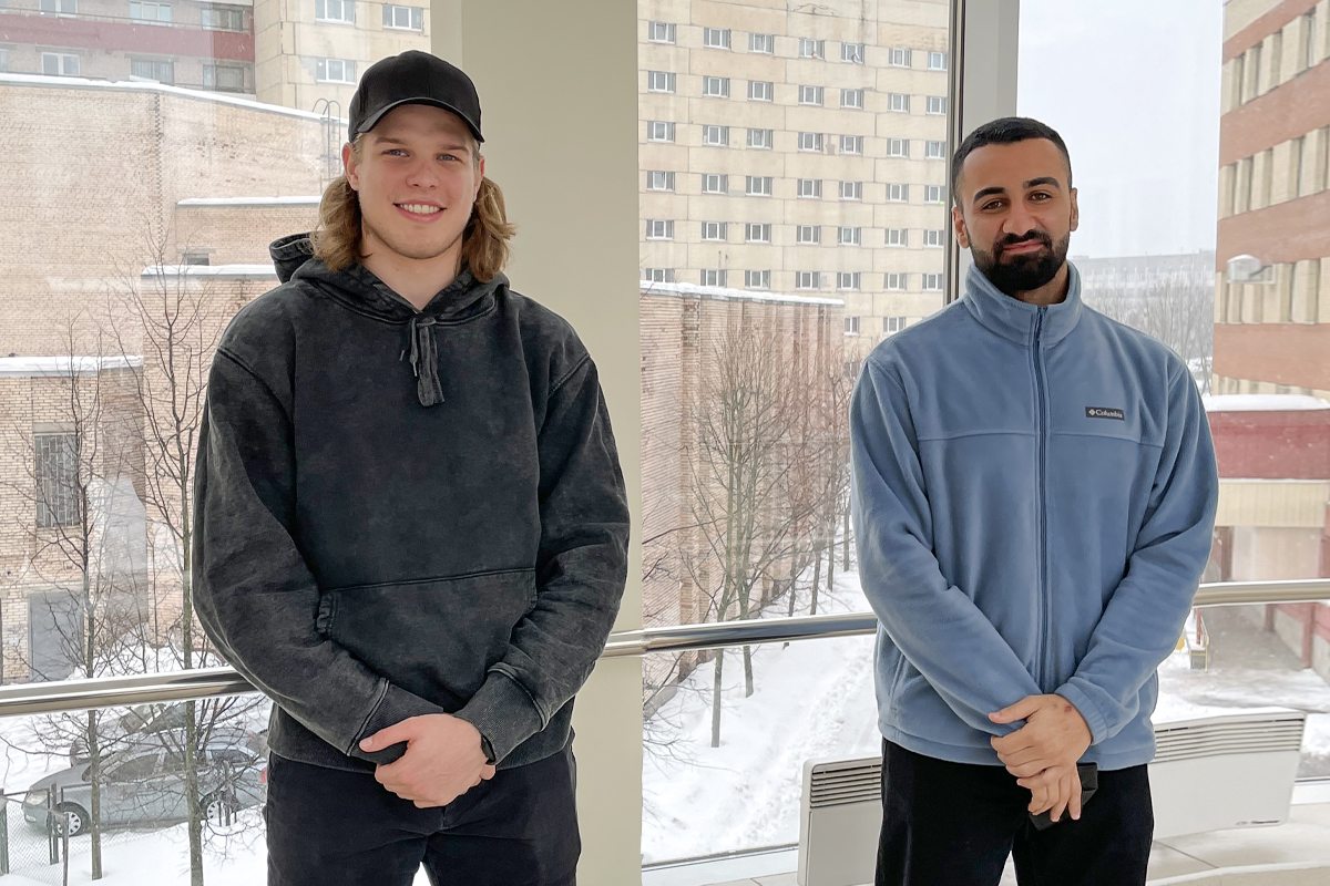 Nico BOETTCHER and Nabil BOUGRIA SANCHEZ shared their expectations of studying at SPbPU Nico BOETTCHER and Nabil BOUGRIA SANCHEZ shared their expectations of studying at SPbPU