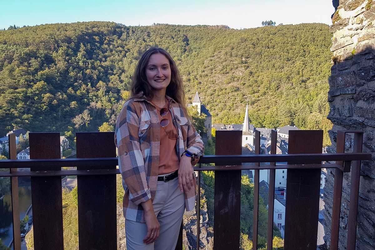 ICE student Anna Dontsova spent a semester in Luxembourg 