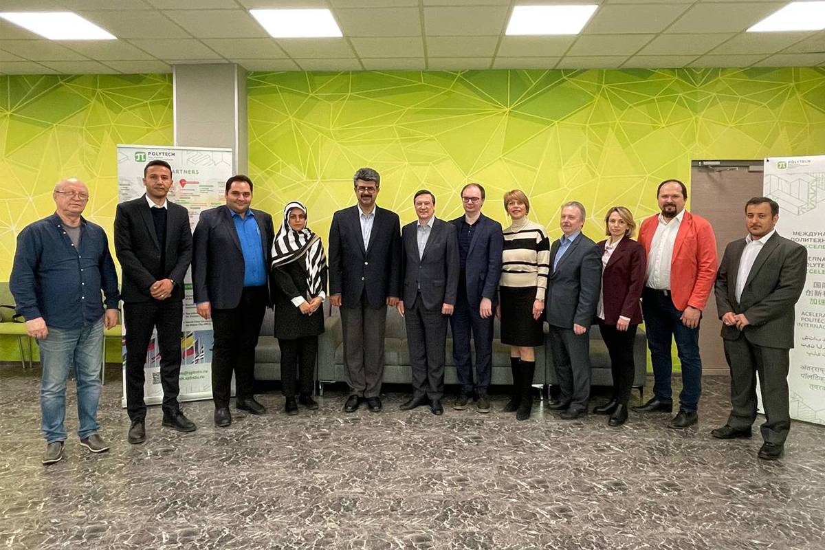 Representatives of the Office of the Vice President for Science and Technology of the Islamic Republic of Iran Polytechnic University visited Polytechnic University 