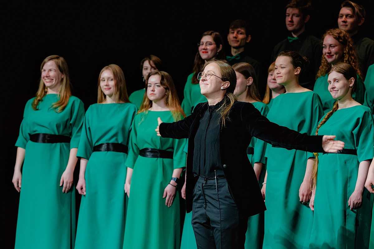 The Chamber Choir of SPbPU under the direction of Alexandra Makarova became the winner of the second degree of the All-Russian Choral Festival "Young Voices-2022"