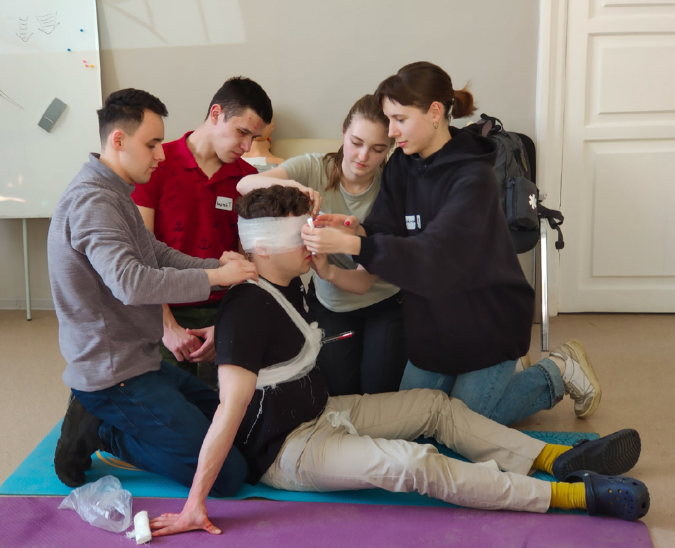 Polytechnics have a serious request to get more first aid classes Polytechnics have a serious request to get more first aid classes