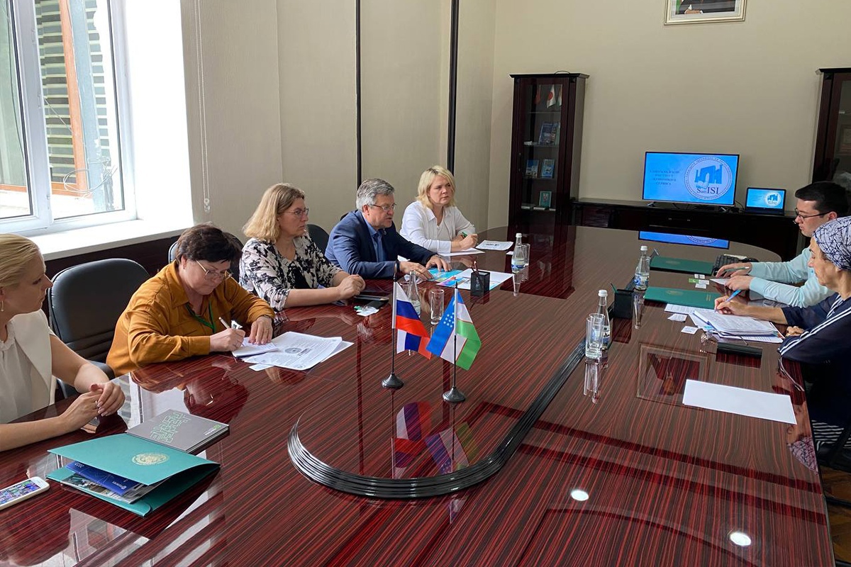 Representatives of Uzbek universities expressed interest in developing cooperation with SPbPU