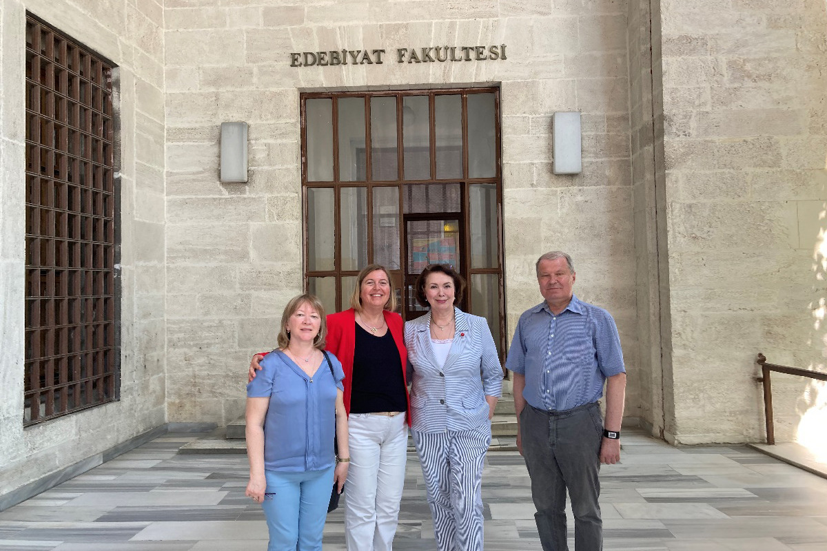 A delegation of the Humanities Institute of SPbPU visited Istanbul University