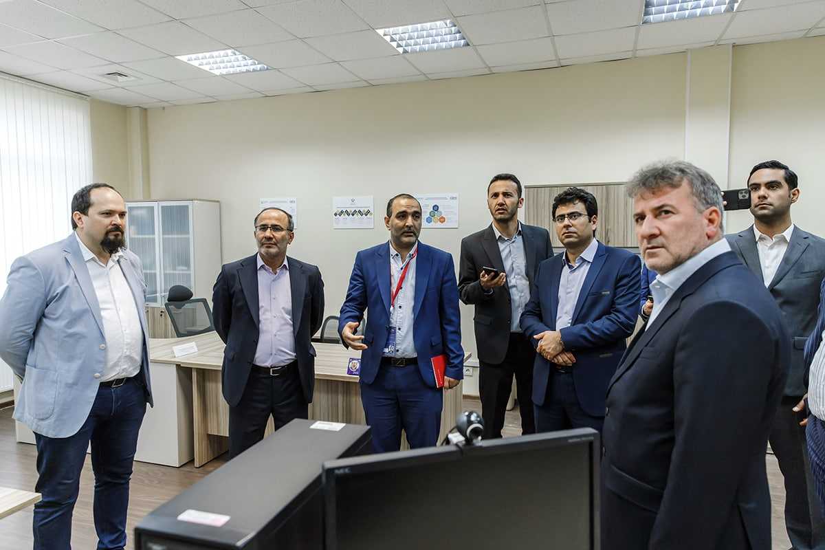 The guests from Iran took a tour around Polytechnic University, laboratories and scientific centers.