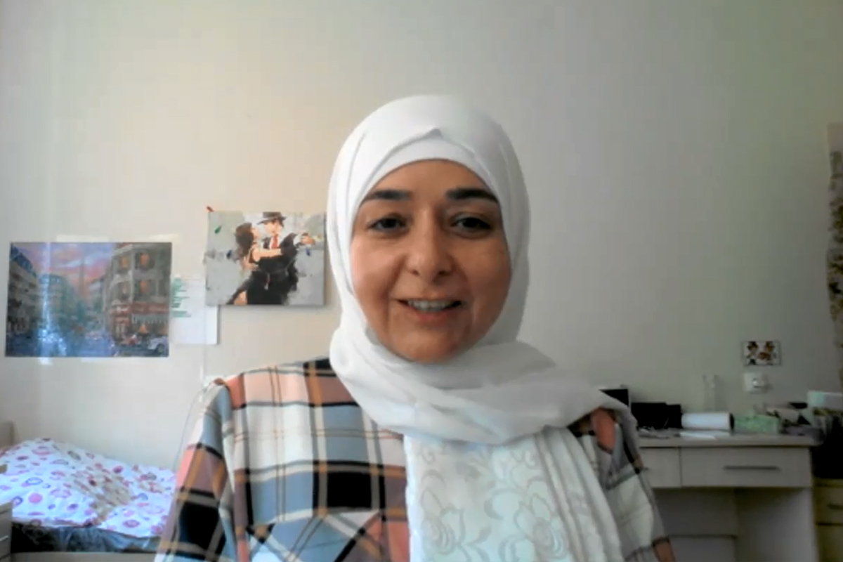 HIAST alumna Lara Assalama talked about her project she is working on at SPbPU