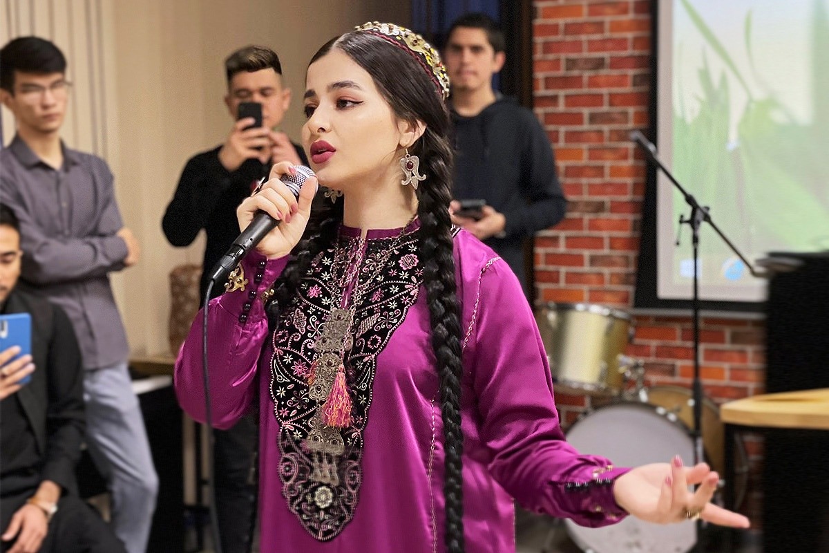 International students celebrated Navruz, the spring equinox, at the PolyUnion Interclub