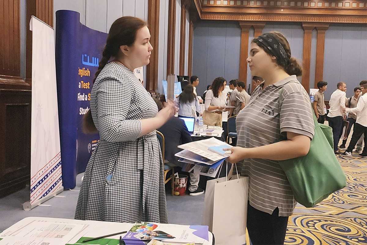 At the international educational fair “EDUGATE 2022” representatives of SPbPU advised more than 500 potential foreign applicants