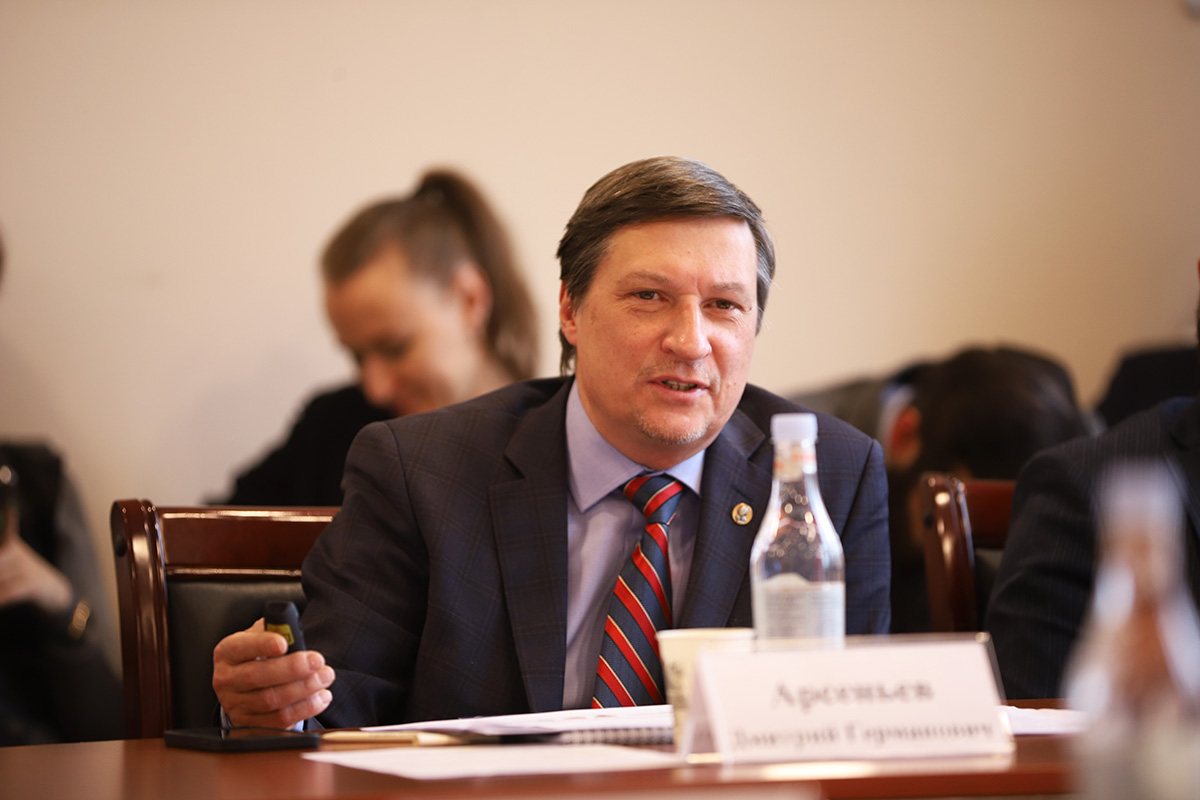 Vice-Rector for International Affairs of SPbPU Corresponding Member of the Russian Academy of Sciences Dmitry Arseniev