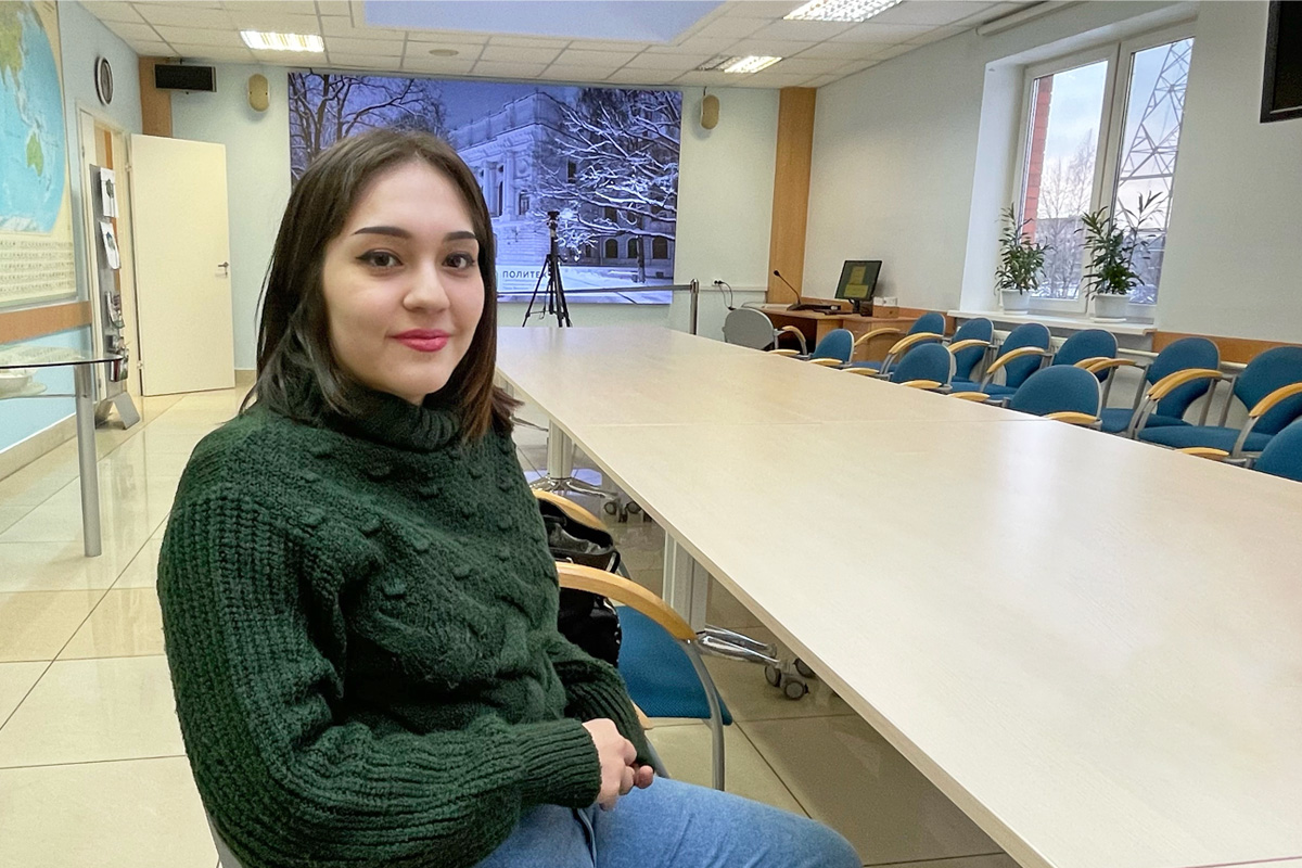 Evelyn Sosa, a SPbPU student from Argentina, participated in a joint webinar between Polytechnic University and Russian House in Buenos Aires
