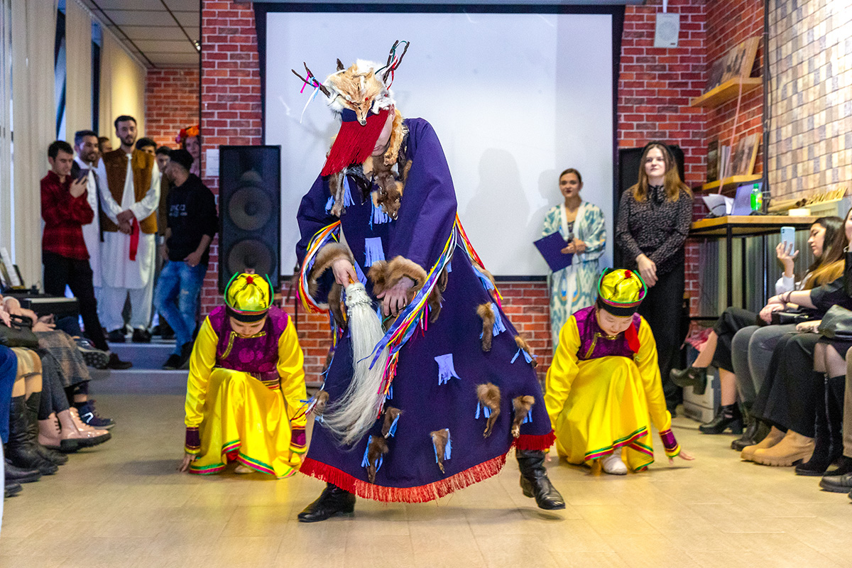 PolyUnion guests learned about the cultures and traditions of different countries.