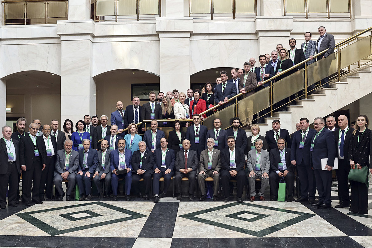 Participants of the 6th Forum of Rectors of universities of the Russian Federation and the Islamic Republic of Iran