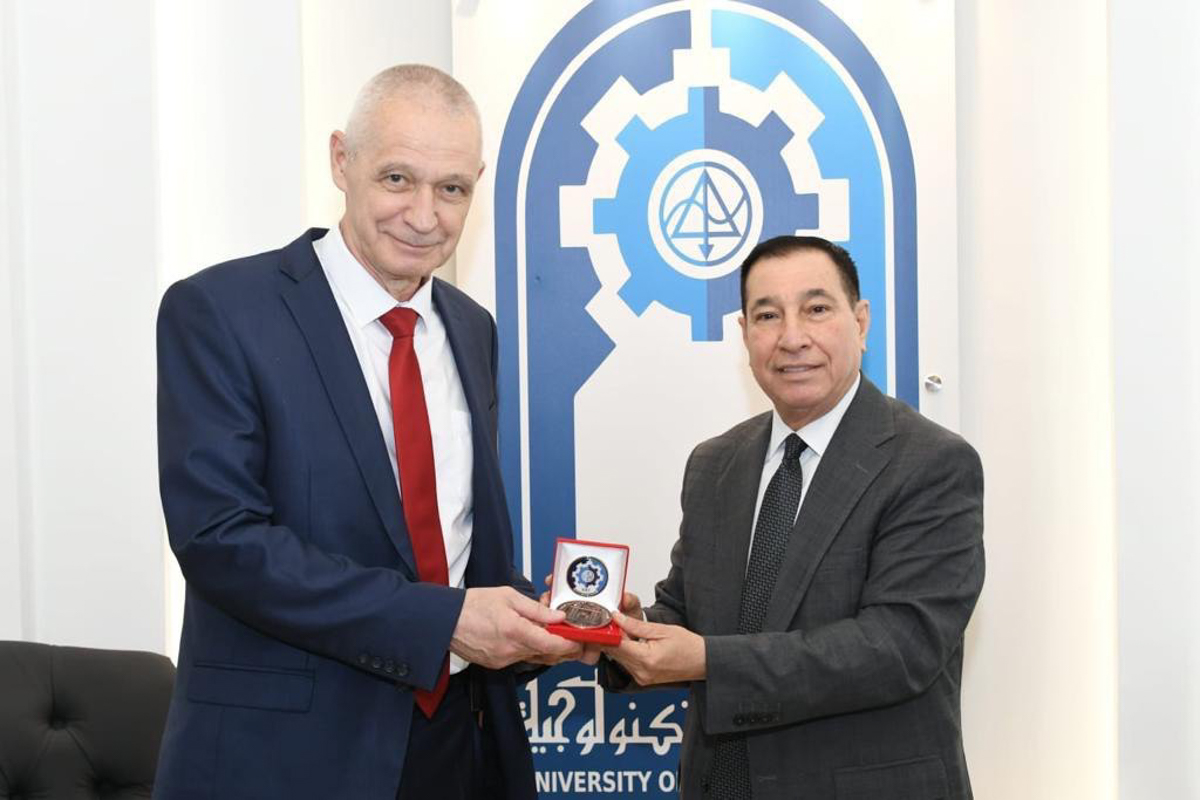 Prof. Nikolay Vatin, Head of the LSCM of the SPbPU NCMU (left)