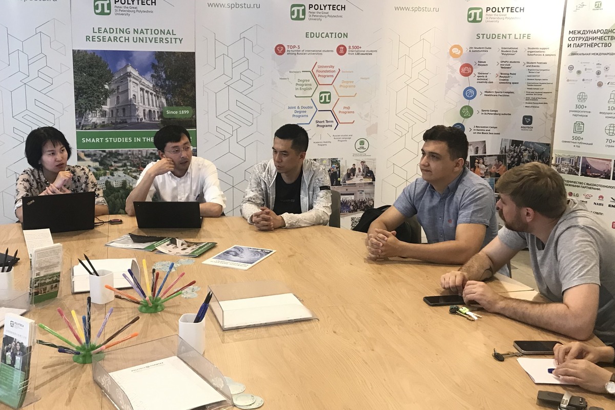 Delegation of the Research Institute for Advanced Materials of the Yangtze River Delta (China) to SPbPU Delegation of the Research Institute for Advanced Materials of the Yangtze River Delta (China) to SPbPU