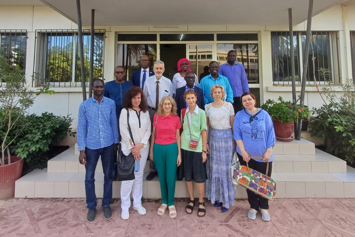 SPbPU delegation in Senegal SPbPU delegation in Senegal