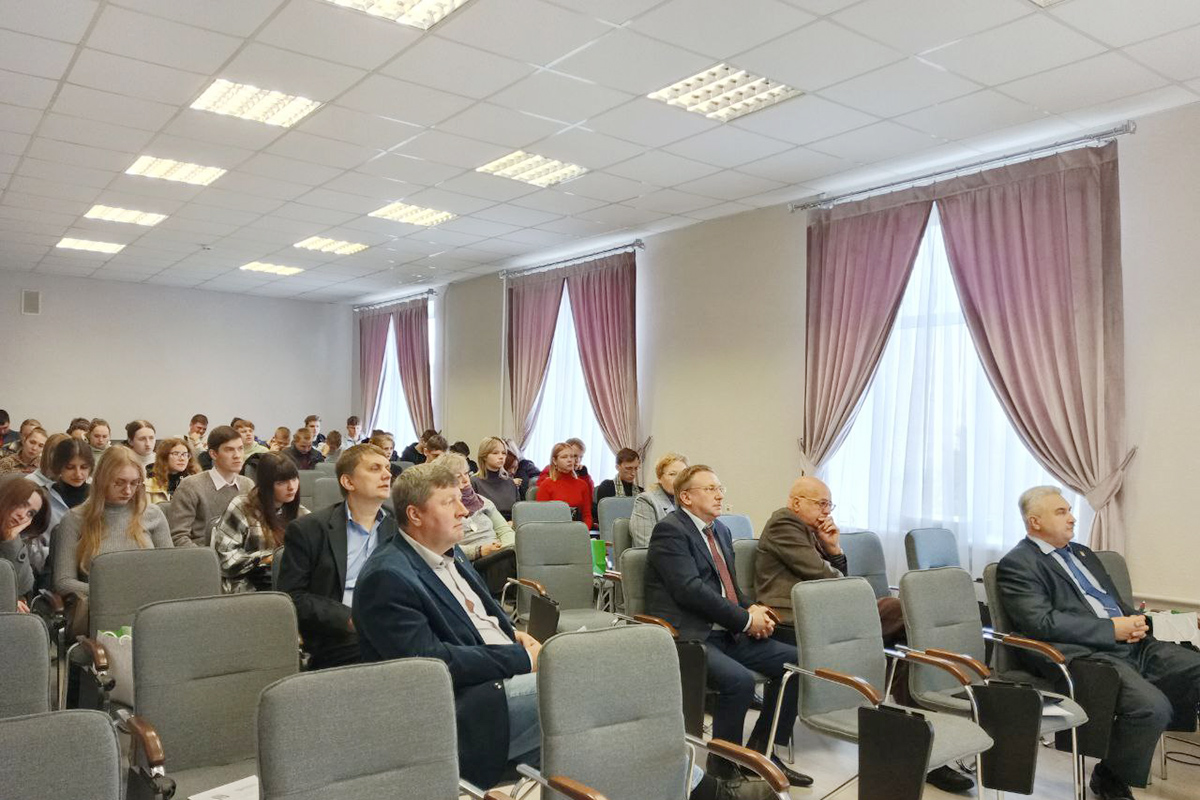 Participants of the scientific and practical conference “Environmental Week of BRU - SPbPU” Participants of the scientific and practical conference “Environmental Week of BRU - SPbPU”