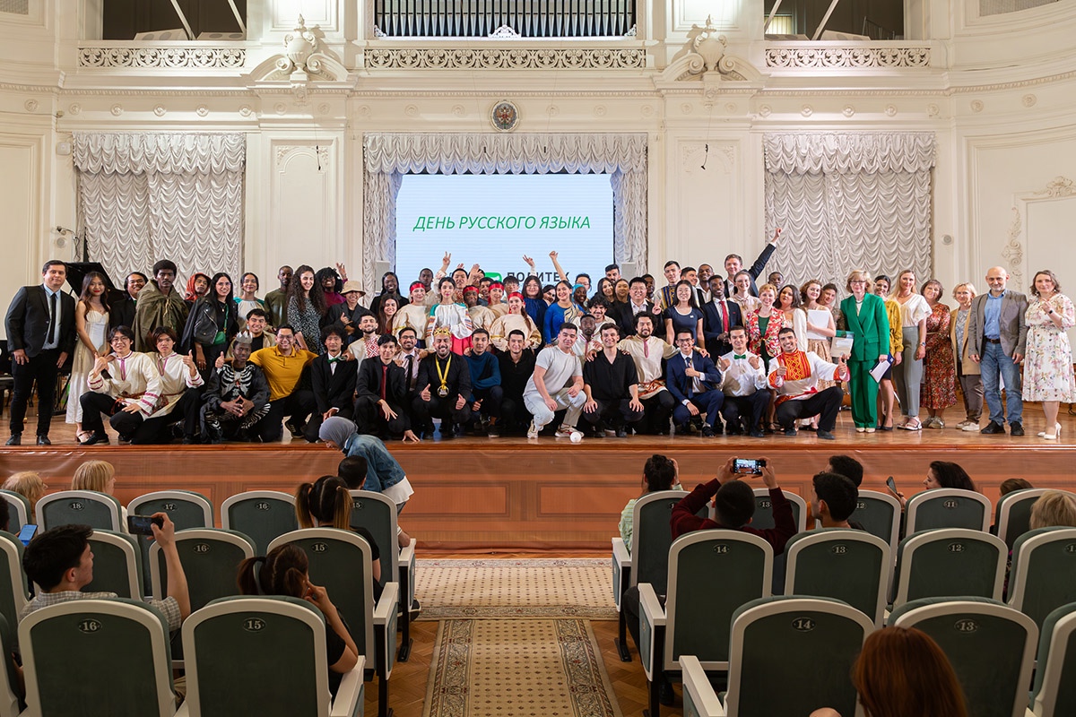 International students of Polytechnic at the Russian Language Day International students of Polytechnic at the Russian Language Day