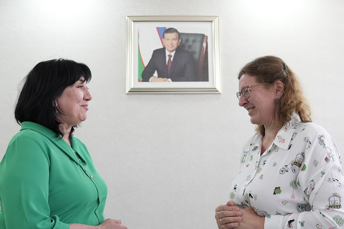 Nasiba Azizova and Ekaterina Belyaevskaya agreed on joint programs Nasiba Azizova and Ekaterina Belyaevskaya agreed on joint programs