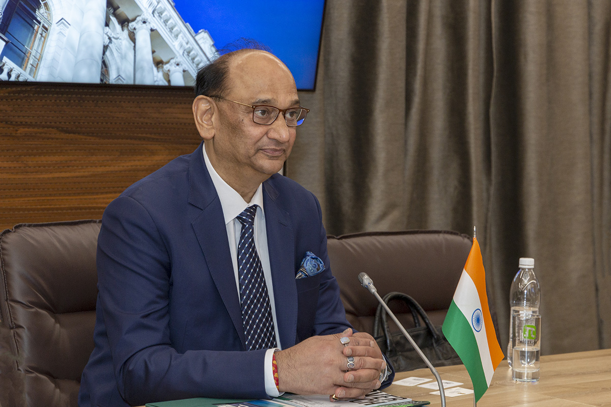 Chairman of the Indian Secretariat of the SCO Business Council Tribhuvan Darbari Chairman of the Indian Secretariat of the SCO Business Council Tribhuvan Darbari